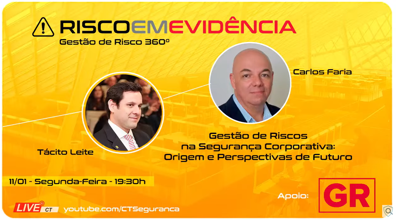 Risco em Evidência T1-E4 ｜ Carlos Faria ｜ Gestão de Riscos na Seg Corp Origem Perspectiva Futuro